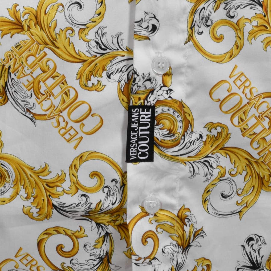 Alternative Image for ProductVersace Jeans Couture Long Sleeve Shirt White3